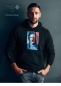 Preview: Hoodie " Monacco Franze - Stenz" - schwarz